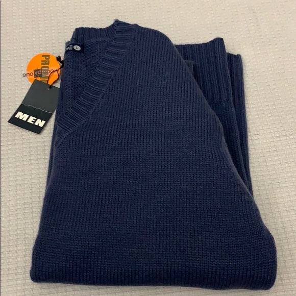 ONE by ONE MENS V-Neck Sweater - Size L - Picture 3 of 5